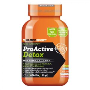 NAMEDSPORT Srl Named Sport - Proactive Detox 60 Compresse