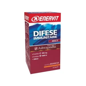 ENERVIT SpA Difese Immunitarie Adulti Enervit 12 Buste Gusto Arancia