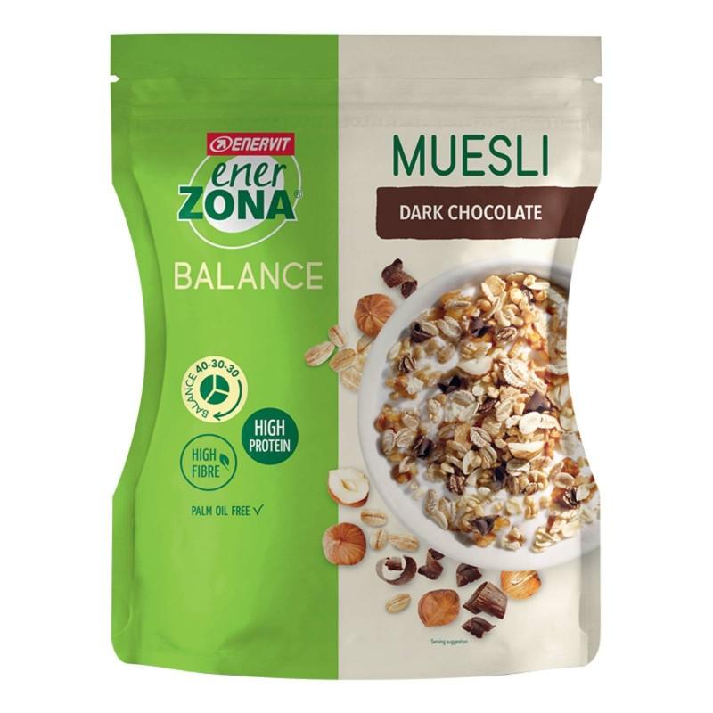 ENERZONA MUESLI DARK CHOCOLATE 230 GRAMMI