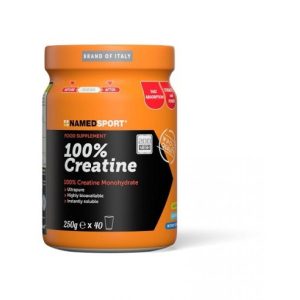 NAMEDSPORT Srl Named Sport - 100% Creatine 250g - Integratore di creatina per aumentare la performance atletica