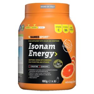 NAMEDSPORT Srl Isonam Energy Orange 1g Creat - Integratore Energetico per Migliorare la Performance Sportiva