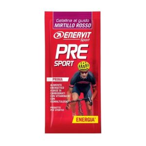 ENERVIT PRE SPORT 1 GEL DA 45 GRAMMI GUSTO MIRTILLO ROSSO