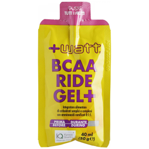 +Watt Bcaa Ride Gel+ 1 Bustina Da 40 Ml
