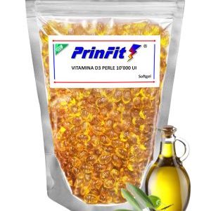 Vitamina D3 10’000 UI Perle con Olio di Oliva