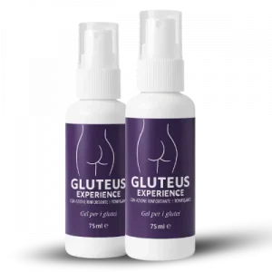 Gluteus Experience gel per rassodare e tonificare i glutei, contro la cellulite