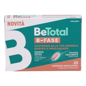 BeTotal B-Fase Integratore per Stanchezza 20 Compresse