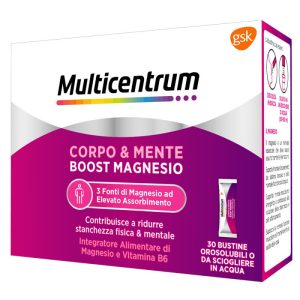 Multicentrum Corpo e Mente Boost Magnesio 30 Bustine