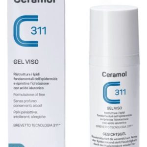 Ceramol 311 Gel viso idratante con acido ialuronico 50ml