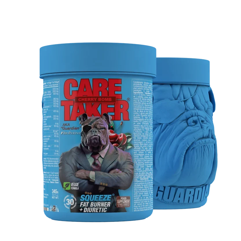 Amminoacidi BCAA Caretaker® Squeeze ( gusto cherry bomb da 345 grammi)