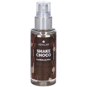 Veralab Shake Choco - Acqua profumata rinfrescante per il corpo e i capelli, 100 ml