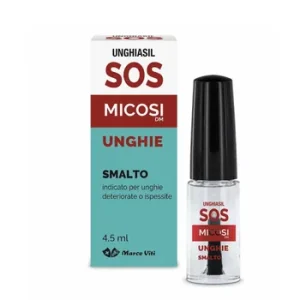 Unghiasil SOS Micosi Smalto Antimicotico 4,5 ml Smalto per Micosi delle Unghie